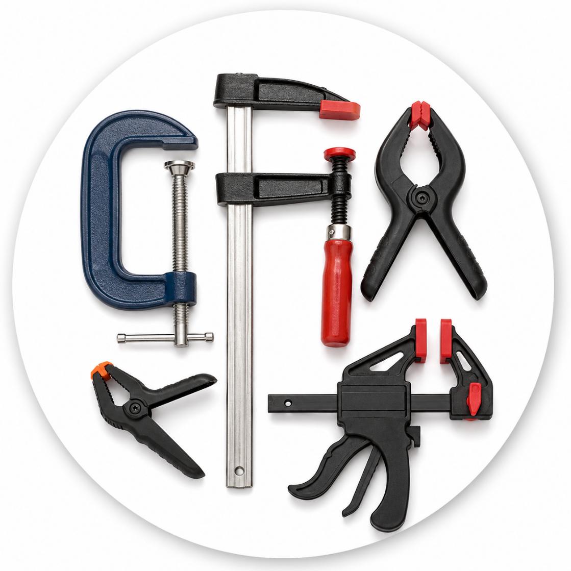 Kẹp các loại – Kẹp chữ C, chữ F và kẹp nhanh